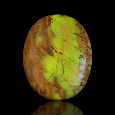 42.5Ct RARE Natural Canadian Gaspeite Cabochon 34x26mm